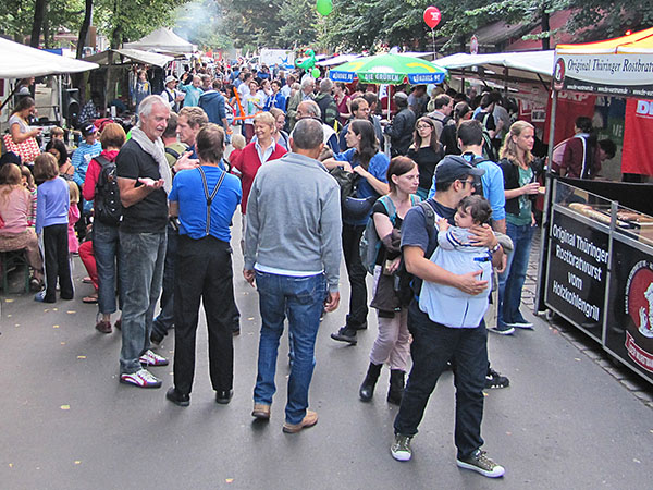 Weltfest am Boxhagener Platz 2013 -  Weltfest Besucher