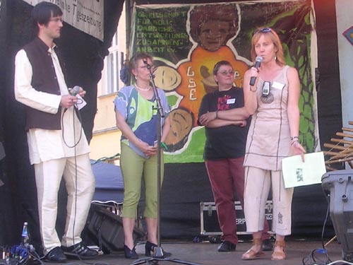 Armin, Irma, Sabine, Adina