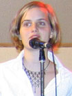 Kim Bastian, vocals, shakers Kim Bastian, vocals, shakers