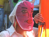Weltfest 2008 - Invisibles, Strassenperformance