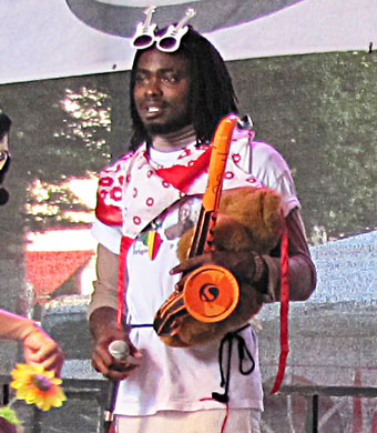 Weltfest am Boxhagener Platz 2013 - Metissia auf der Weltfest Bühne